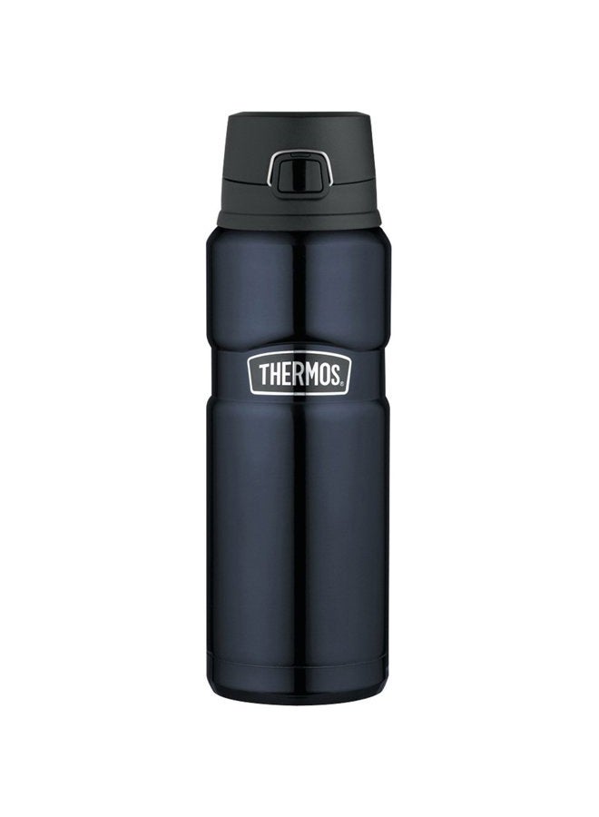 THERMOS Stainless King Vacuum-Insulated Drink Bottle, 24 Ounce, Midnight Blue - Image 4